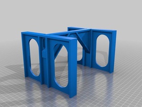 my customized lcd monitor stand office 3d print model - Mito3D
