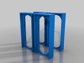 il mio personalizzato lcd monitor stand ufficio 3d print model - Mito3D