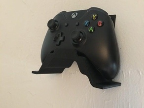 xbox one controller wall mount video games 3d print model - Mito3D