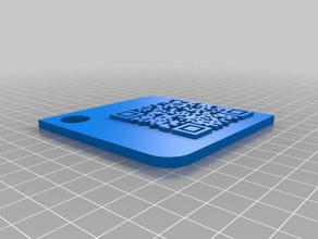 oso qr v3 organización personalizado 3d print model - Mito3D