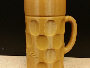 tamaño completo de la cerveza stein taza cocina comedor jarra 3d print model - Mito3D