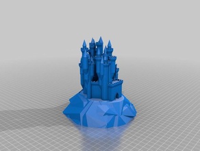 castle island 1 edifícios estruturas personalizado 3d print model - Mito3D