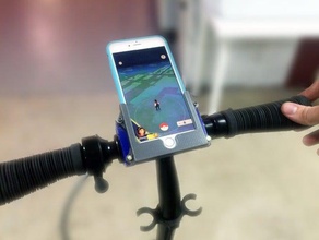 l'iphone 6s plus la prise en charge de scooter mobile iphone titulaire pokemon aller 3d print model - Mito3D