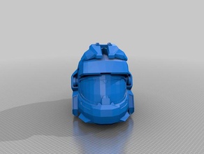 halo reach granadero casco 3d la impresión pruebas 3d print model - Mito3D