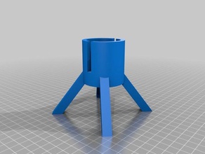 light fitting stand 3d printing 3d print model - Mito3D