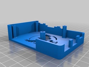 raspberry pi valor caso 3d impressão equipe de bravura 3d print model - Mito3D