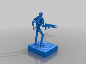 t800 modeli 3d baskı testler 3d print model - Mito3D