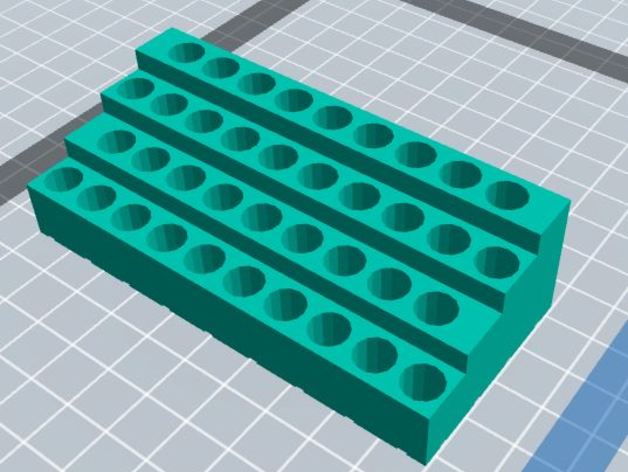 meine angepasste parametrische Schraubendreher-bit-Halter tool Inhaber Boxen 3D print model - Mito3D