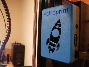 astroprint pi cas de l'électronique raspberry 2 3 la fusée navire 3d print model - Mito3D