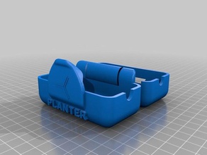 planter household 3d print model - Mito3D
