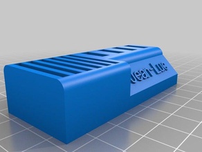 ejemplo de jean-luc usbsd titular organización personalizado 3d print model - Mito3D