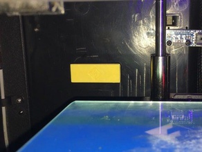 cap rear holes spool holder 3d printer accessories creator pro filament upgrade 3d print model - Mito3D