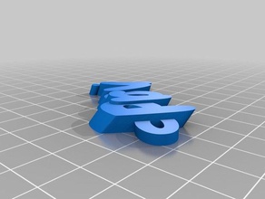 provi organização personalizado 3d print model - Mito3D