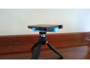 sony mp-cl1 laser projector tripod mount fully printable gadgets 3d printed portable 3d print model - Mito3D