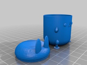 magnifique krunk-blad 3d l'impression 3d print model - Mito3D