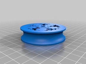 pulley 3 wheels engineering customized 3d print model - Mito3D