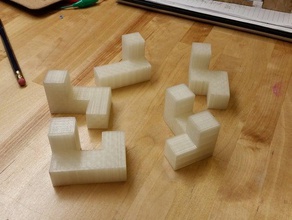 3x3 puzzle cube toys games 3d 3d print model - Mito3D