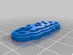 lil keychain keychains customized 3d print model - Mito3D
