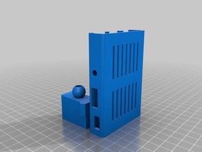 framboesa pan servo cam titular eletrônica 3d print model - Mito3D