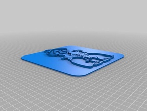 oklahoma pete thin plate 3d printing 3d print model - Mito3D