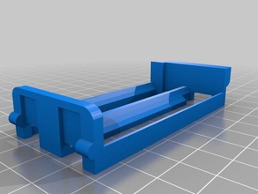 dual 18650 battery sled 3d printing 3d print model - Mito3D