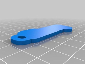 heiraten keychain 1 Schlüsselanhänger angepasst 3d print model - Mito3D