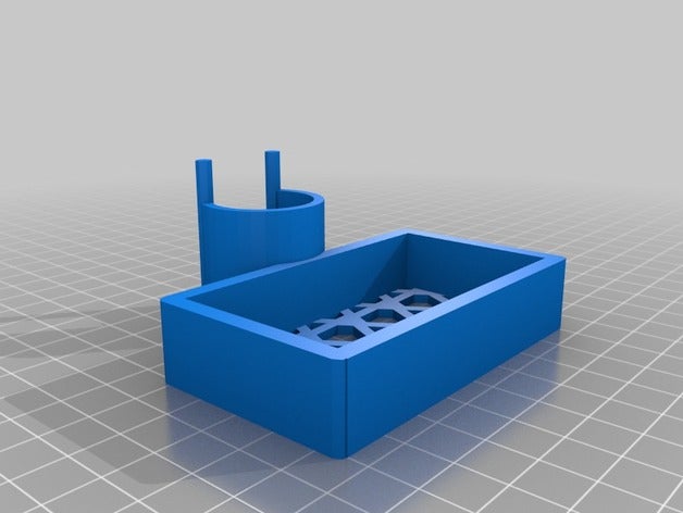 my customized shower traybathroom accesory 3D print model - Mito3D