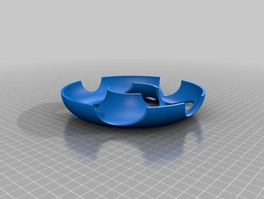torus fish cave type 1 pets 3d print model - Mito3D