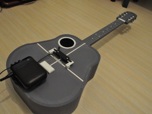 guitarra m24 música 3D print model - Mito3D