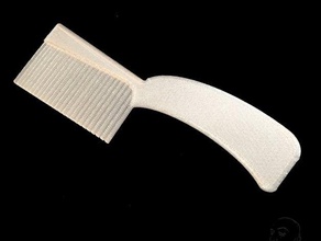 3d printed long tooth comb accessories 3d print model - Mito3D