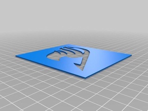 fairy tail art outils personnalisé logo 3d print model - Mito3D