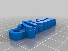 aida llaveros personalizado 3d print model - Mito3D