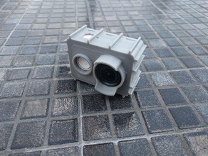 xiaomi yi completamente chiusa robusta caso di tpu fotocamera 3d print model - Mito3D