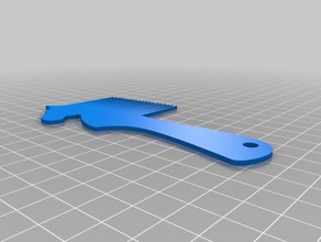 horse comb 3d printing 3d print model - Mito3D