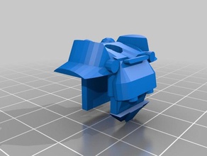 lego fallout t45 armadura peitoral 3d impressão 3d print model - Mito3D
