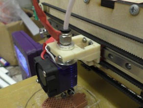 e3d v6 bowden extrusora de montaje 9mm guías lineales la impresora partes 3d print model - Mito3D