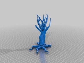 árvore estranha v2 humilde interativo arte 3d print model - Mito3D
