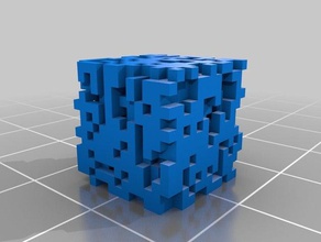 mon personnalisés randomisés cube d'autres 3d print model - Mito3D