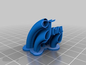 t2 office customized 3d print model - Mito3D