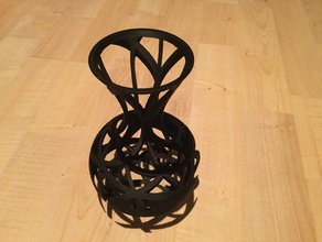 spiral vazo fermat matematik sanat 3d print model - Mito3D
