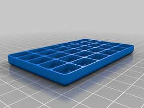raiyans ice tray organization customized 3d print model - Mito3D