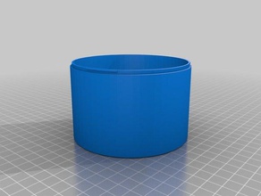 meine angepasste Bajonett-container Container 3d print model - Mito3D