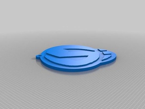 team TOTENKOPF-logo pokemon sun moon video Spiele 3d print model - Mito3D
