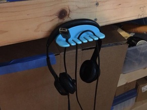 kulaklık askısı ofis standı tutucu 3d print model - Mito3D