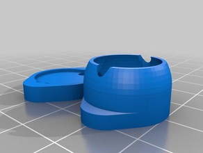 meine kundenspezifische ball caster Robotik 3d print model - Mito3D