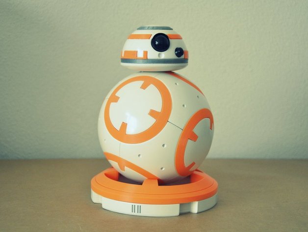 bb-8 dur sahne 3D print model - Mito3D