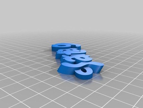 santiago organizzazione personalizzato 3d print model - Mito3D