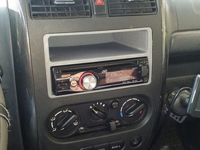 adaptador estéreo del coche de la fascia placa suzuki jimny 3d impresión 3d print model - Mito3D