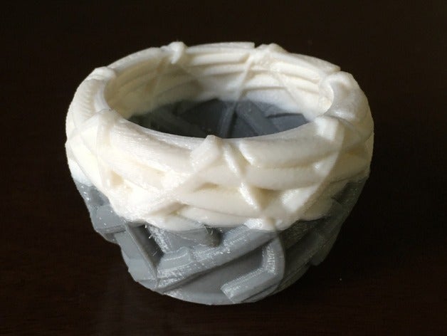 il mio personalizzato ornamentali, vasi, urne vasi customizer contenitori 3D print model - Mito3D