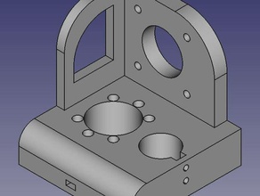 aggiornamento k&uumlrzer stabiler linearwelle mit sfu vertauschtmendel endsf&uumlr sfu1204 kugelumlaufspindel 3d stampa 3d print model - Mito3D